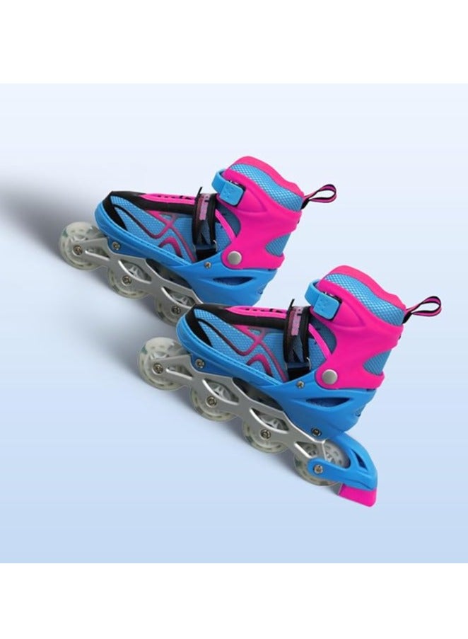 ENDLESS  Inline Adjustable Skates | Aluminium Chassis and 70 mm PU Wheels | All Wheels Flash, ABEC 7 Bearings  - Image 2