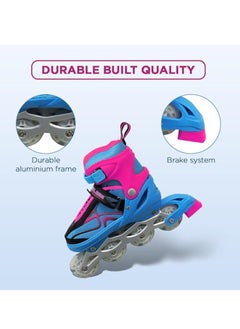 ENDLESS  Inline Adjustable Skates | Aluminium Chassis and 70 mm PU Wheels | All Wheels Flash, ABEC 7 Bearings  - Image 4