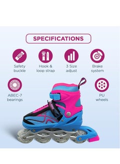 ENDLESS  Inline Adjustable Skates | Aluminium Chassis and 70 mm PU Wheels | All Wheels Flash, ABEC 7 Bearings  - Image 3
