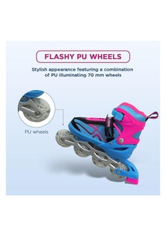 ENDLESS  Inline Adjustable Skates | Aluminium Chassis and 70 mm PU Wheels | All Wheels Flash, ABEC 7 Bearings  - Image 5