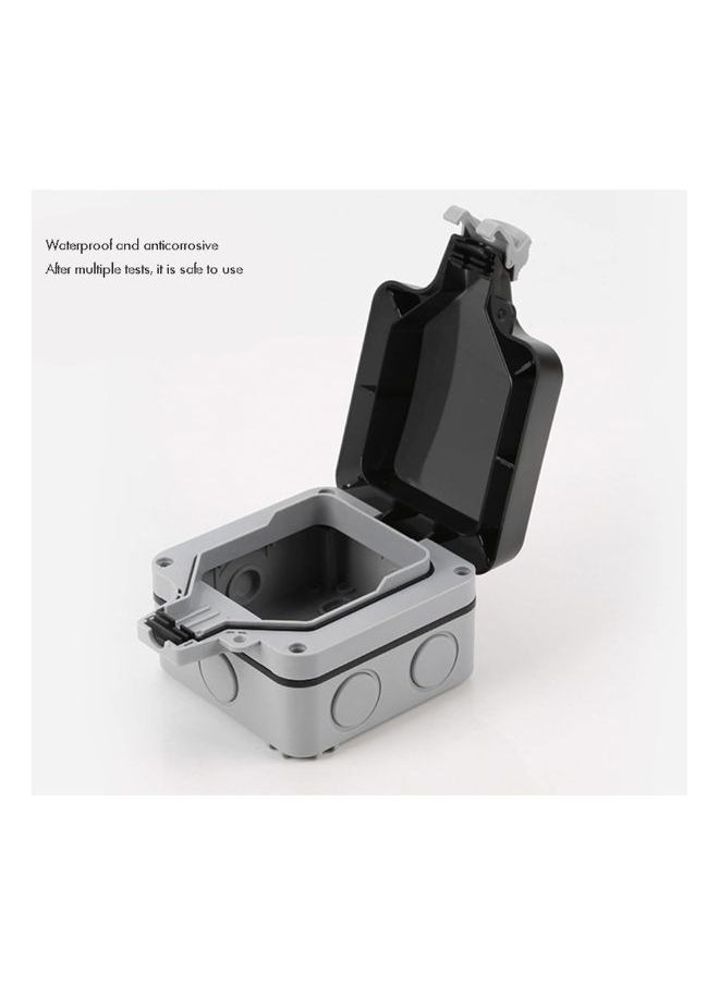 XLT Weatherproof IP66 Outdoor Switch Sockets Cover, Single Gang  - Image 3