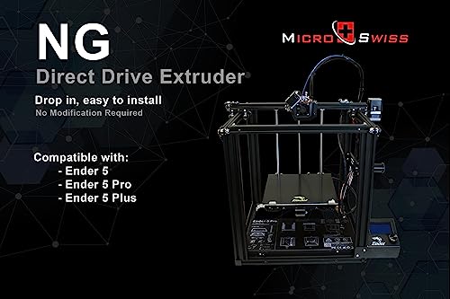 Micro-Swiss Microswiss NG Direct Drive Extruder for Creality Ender 5/5 Pro / 5 Plus (Drop in Upgrade, No modifican Required) - Image 2