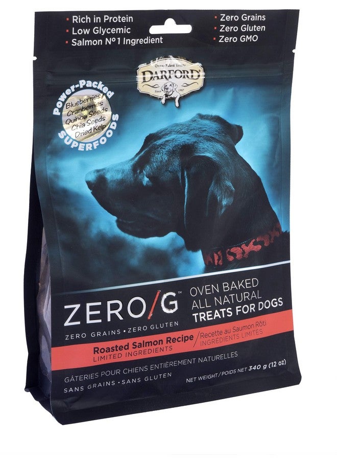 دارفورد وصفة سمك السلمون المشوي Zero/G - مكافآت الكلاب الصغيرة، 12 أونصة - Image 1