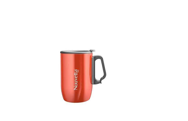 Nouvetta Refresh Vacuum Insulated Double Wall Stainless Steel Mug Red