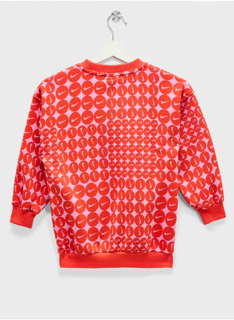 نايكي Kids Club Fleece Oversized Sweatshirt
