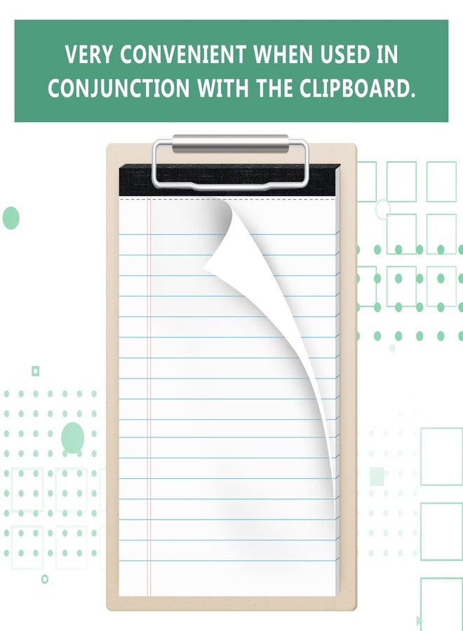 PINJINGPRO 10 Pads Legal Pads 4x6 Inch Lined Ruled Perforated Writing Pad Small Notepads for Grocery List Shopping List To-Do List Narrow Rule Pad (30-Sheet/Pads) College Ruled Memo Pad Scratch Pad Lined Note - Image 4