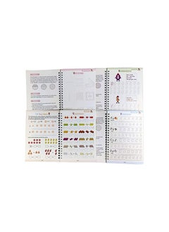 Bills Sank Magic Practice Copybook 4 BOOK 10 REFILL 1 pen 1 grip Number Tracing Book for Preschoolers with Pen Magic Calligraphy Copybook Set Practical Reusable Writing Tool Simple Hand Lettering  - Image 2