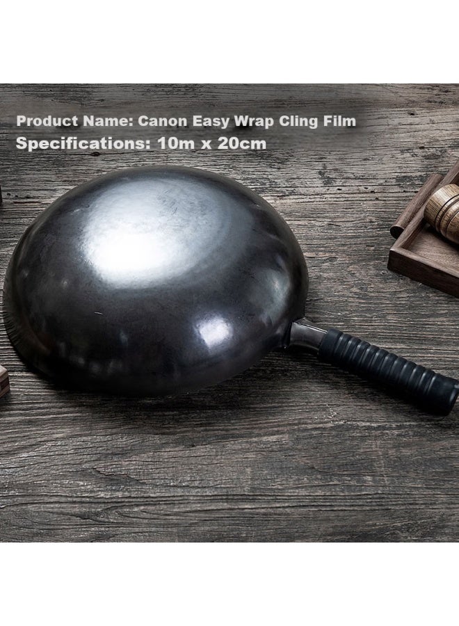 Olofe Old Guandong Zhangqiu Black Stir-fry Pan, Iron Pan For Home Use, Traditional Round Bottom, Non-coated, Large Wok, Master Iron Cookware, 34cm - Image 5
