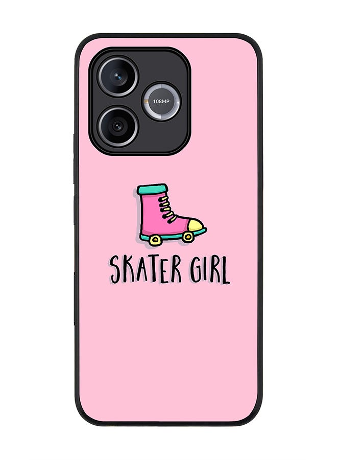 Stylizedd For Honor 600 Lite / 500 Smart / Honor X80i Case,Slim fit Camera Protection, Shockproof Thin Phone cover  - Skater Girl - Image 1
