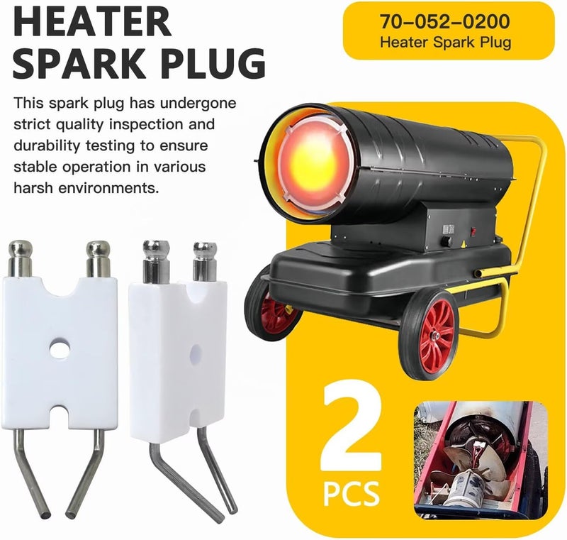 70-052-0200 Replacement Spark Plug - Fits for ProTemp, for HeatStream, for Master 120k-215k BTU Heaters - Image 4