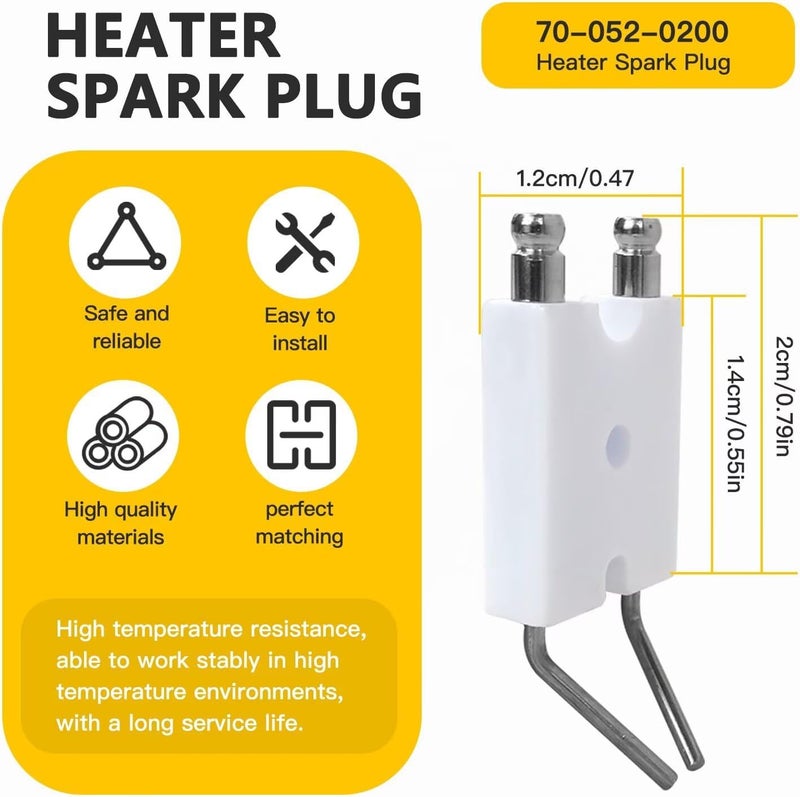 70-052-0200 Replacement Spark Plug - Fits for ProTemp, for HeatStream, for Master 120k-215k BTU Heaters - Image 3