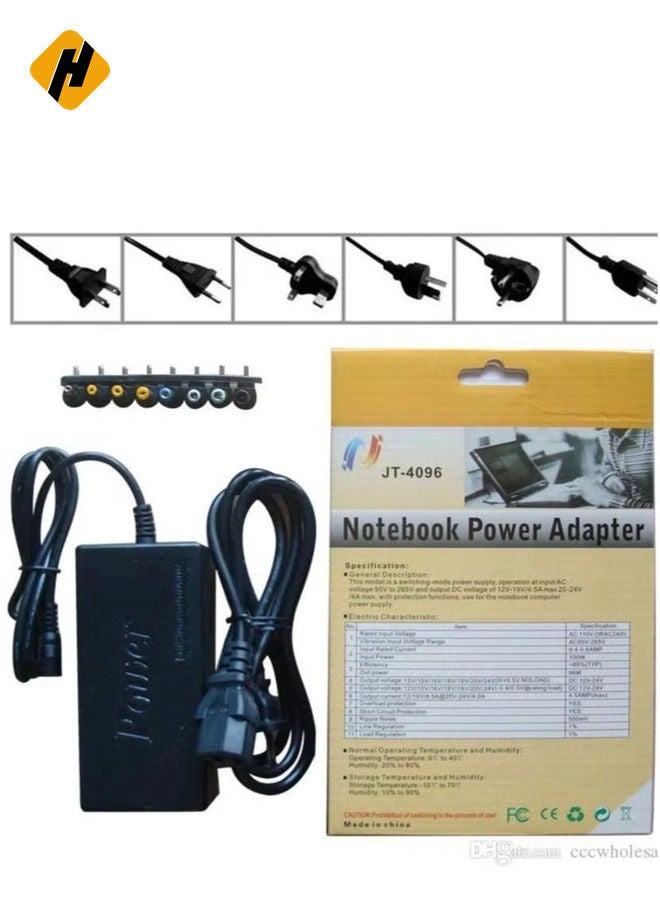 HuHa Universal AC Power Adapter For Laptop/Notebook  - Image 2