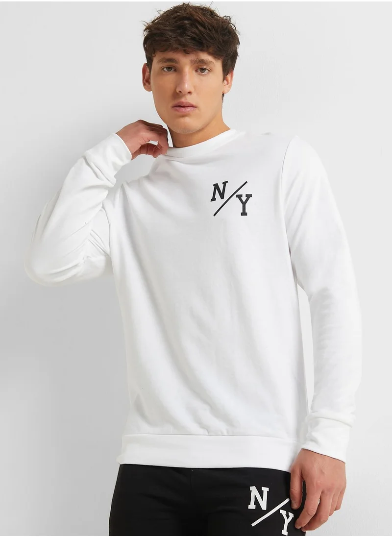 Seventy Five NY Sweatshirt & Joggers Set