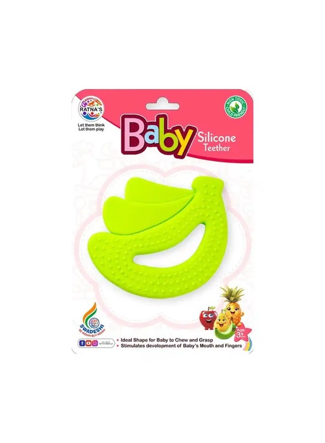 Ratna's Baby Silicon Teether | Assorted - Image 4