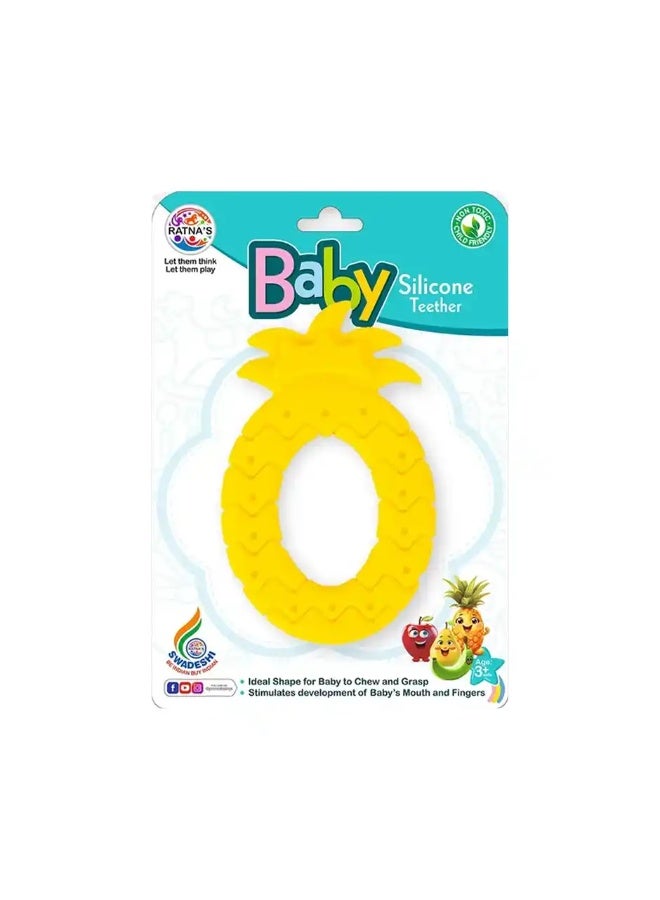 Ratna's Baby Silicon Teether | Assorted - Image 3