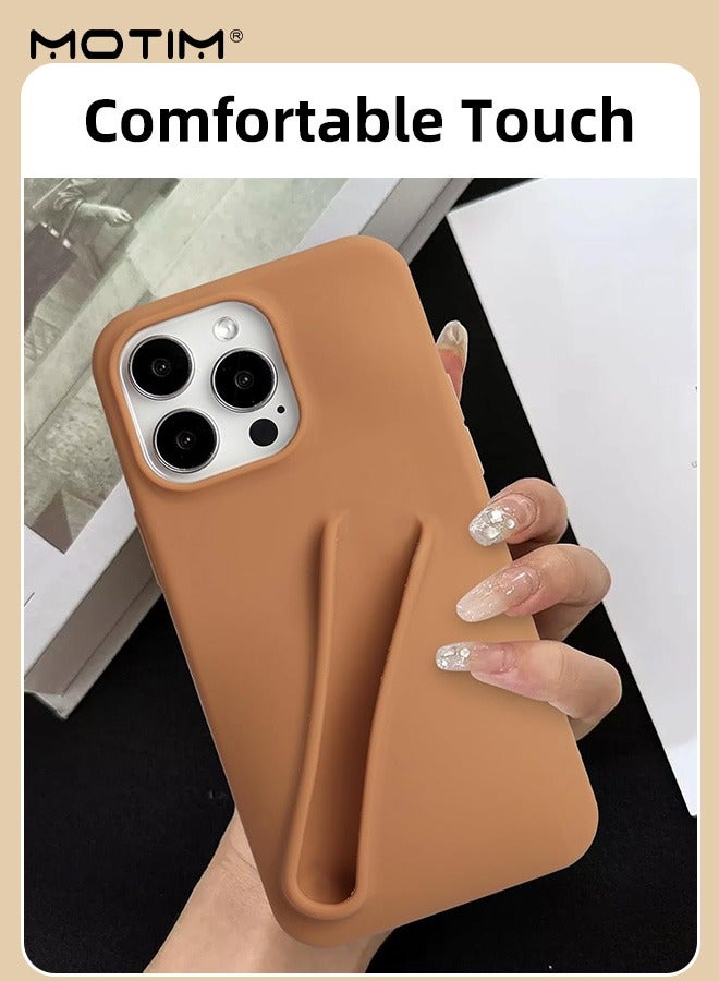 Motim Silicone Phone Case with Lip Holder for iPhone 15 pro max/14pro max(No Lip Gloss), Lip Gloss Adhesive Sleeve for Phone, Lip Gloss Can Be Placed In Phone Case - Image 3