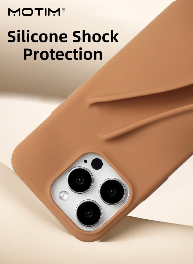 Motim Silicone Phone Case with Lip Holder for iPhone 15 pro max/14pro max(No Lip Gloss), Lip Gloss Adhesive Sleeve for Phone, Lip Gloss Can Be Placed In Phone Case - Image 5