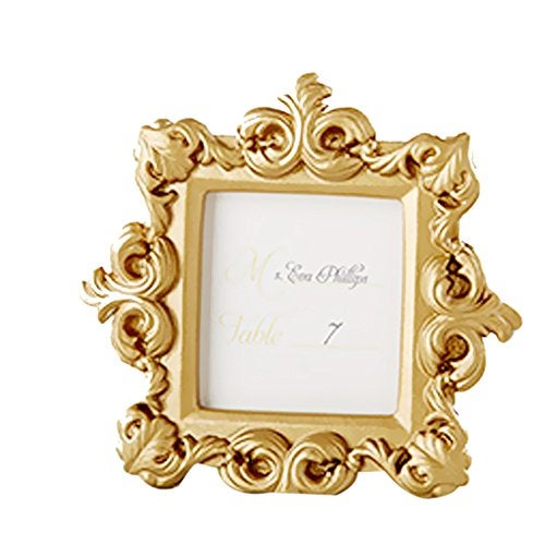 Kate Aspen Kate Aspen Royale Baroque Place CardPhoto Holder Gold 