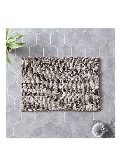 Nicole Microfibre Chenille Bath Mat 60x40 cm