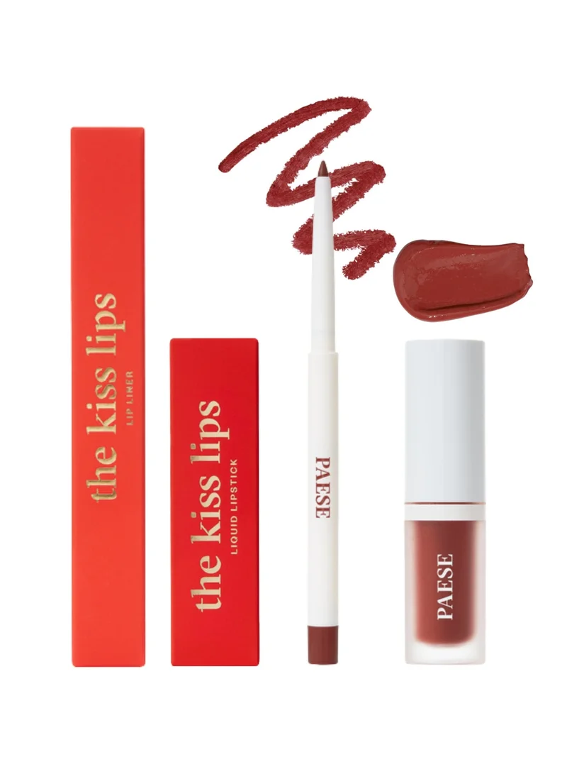 بيز مجموعة أحمر الشفاه كيس - 04 أحمر صدئ