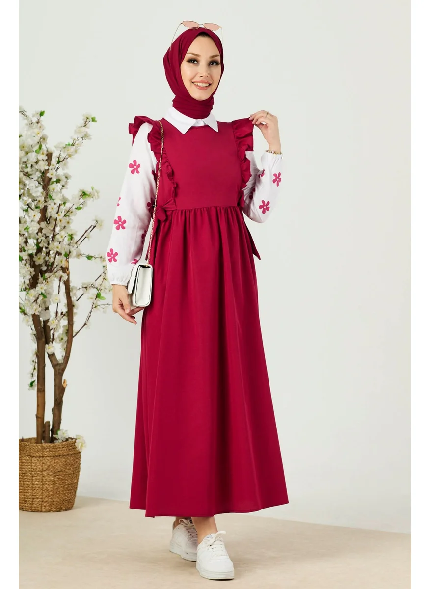 Tofisa 10510-BORDE RED Shirt+Dress