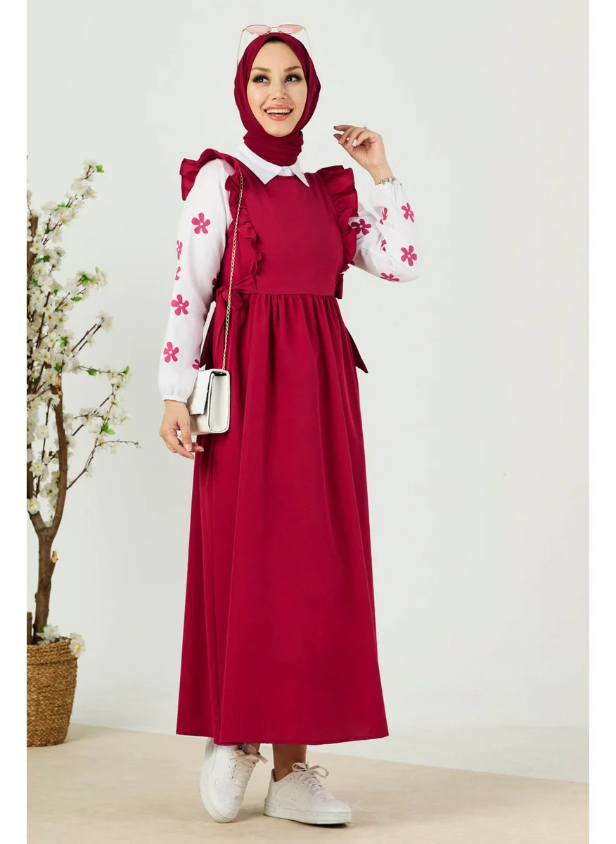 Tofisa 10510-BORDE RED Shirt+Dress