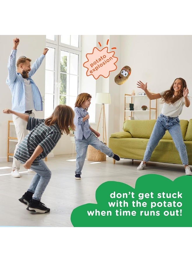 Move2Play لعبة تمرير البطاطس من موف2بلاي - لعبة ممتعة ومجنونة للأطفال في الداخل والخارج للأعمار من 4 إلى 8 سنوات، 3، 5، 6، 7 سنوات، حفلات عيد ميلاد رياض الأطفال والأطفال الصغار، التخييم، الصيف، ألعاب الحديقة - Image 3