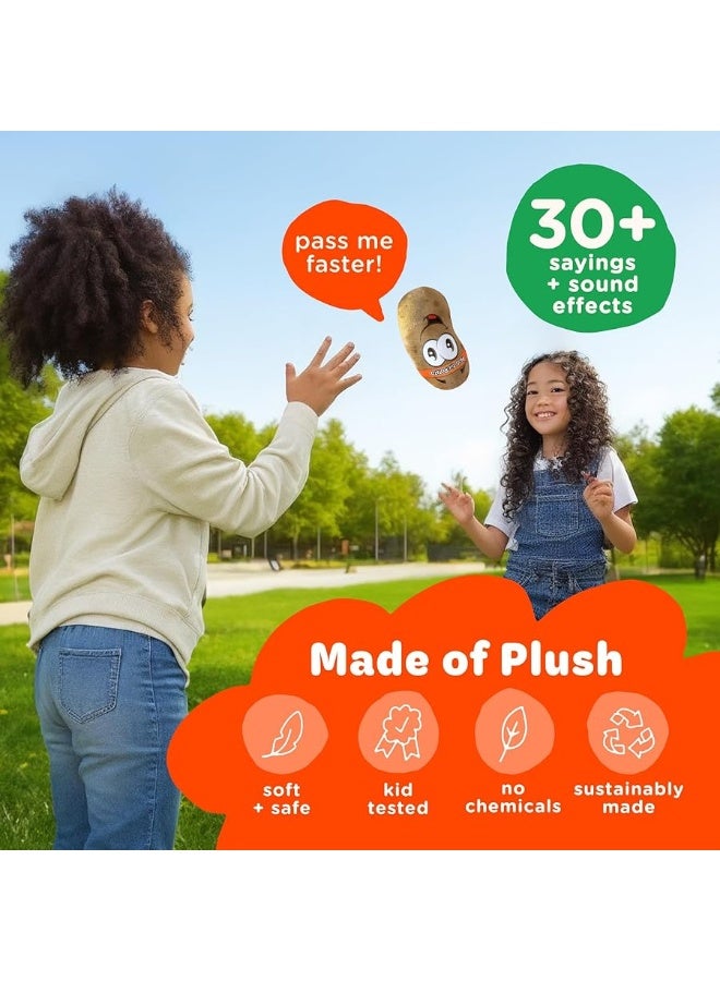 Move2Play لعبة تمرير البطاطس من موف2بلاي - لعبة ممتعة ومجنونة للأطفال في الداخل والخارج للأعمار من 4 إلى 8 سنوات، 3، 5، 6، 7 سنوات، حفلات عيد ميلاد رياض الأطفال والأطفال الصغار، التخييم، الصيف، ألعاب الحديقة - Image 5