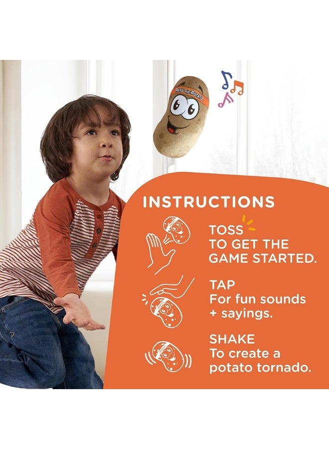 Move2Play لعبة تمرير البطاطس من موف2بلاي - لعبة ممتعة ومجنونة للأطفال في الداخل والخارج للأعمار من 4 إلى 8 سنوات، 3، 5، 6، 7 سنوات، حفلات عيد ميلاد رياض الأطفال والأطفال الصغار، التخييم، الصيف، ألعاب الحديقة - Image 2