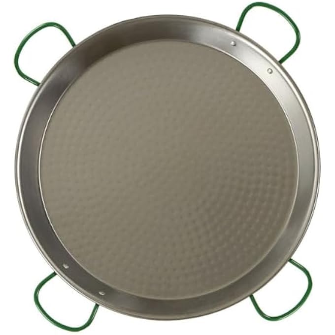 La Dehesa Polished Steel Paella Pan 80 Cm Silver - Image 2