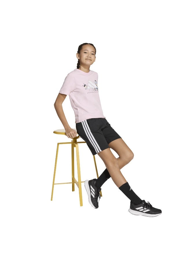 Adidas J W Sports T Pink Training T-Shirts For Junior 7-8Y - Image 4