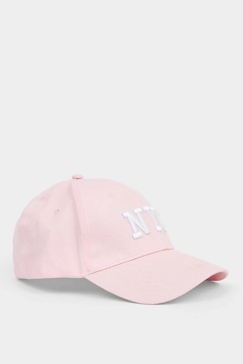 Defacto Woman Embroidered Cotton Cap