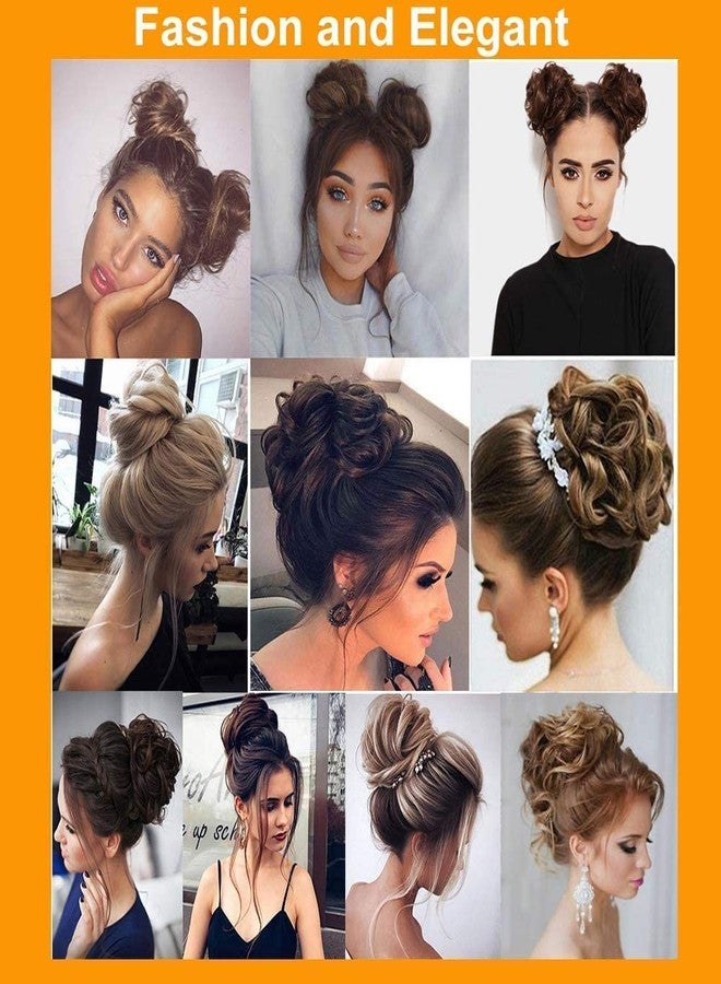 BeatStock 1 PCS Brown Hair Juda Hair Bun Hairpieces For Women - Image 4
