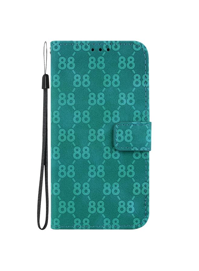 إيروريكس جراب لهاتف OPPO A38 4G / A18 جراب هاتف جلدي مزدوج منقوش على شكل 8 - Image 2