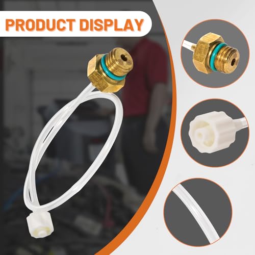 Dilomber 16106 Refrigerant Identifier Sample Hose Replacement for Robinair R1234yf AC Machines GE50300 10500 AC12346 ACR325M AC12344 Units 562146 for 16900 CoolTech ID Refrigerant Identifier - Image 3