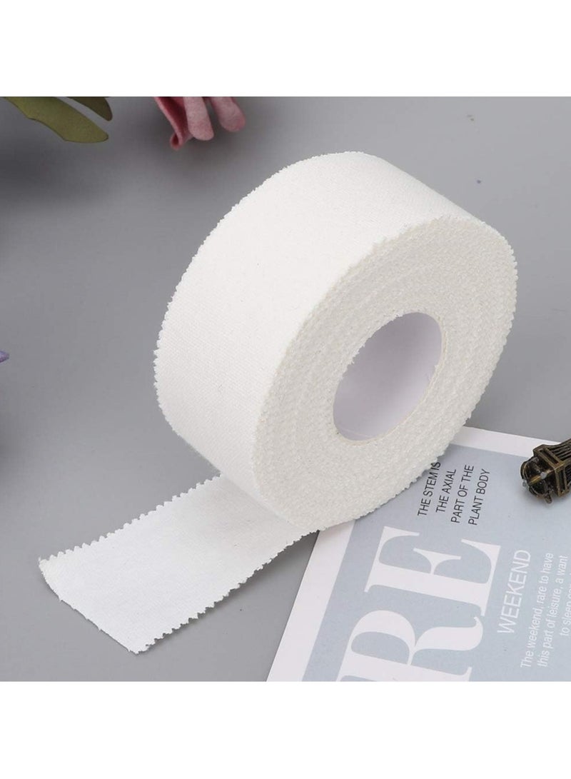 Goolsky White Athletic Sports Tape, Self Adherent Cohesive Wrap Bandages, Easy Tear Zigzag Edge First Aid Tape, Elastic Self Adhesive Tape for Athlete &  Trainers  - Image 5
