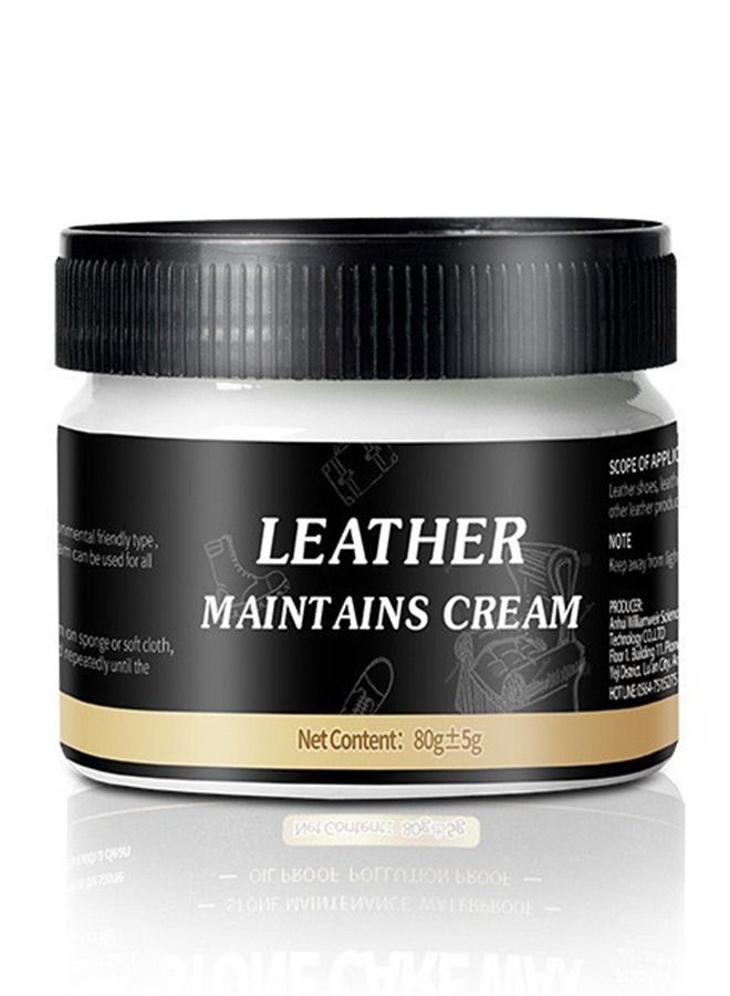 WILLIAM WEIR Leather Maintenance Cream Cleaner Suitable for Leather and Artificial Leather Car Seats Furniture Sofa Clothing Shoes Leather Belts Bag Purse  - Image 2