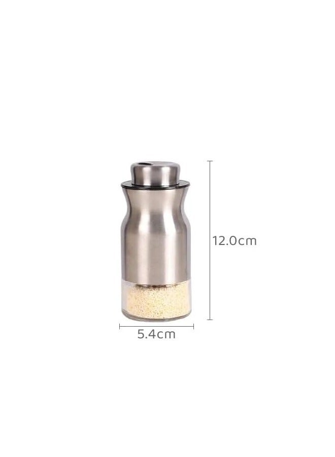 رشاش ملح او فلفل من الفولاذ المقاوم للصدأ برأس متحرك (قطعة واحدة) - Image 3