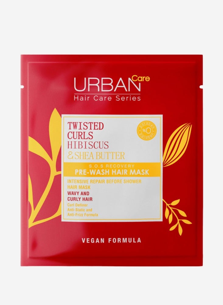 Urban Care Urban Care Twisted Curls Hibiscus & Shea Butter Pre Hair Mask 50Ml 