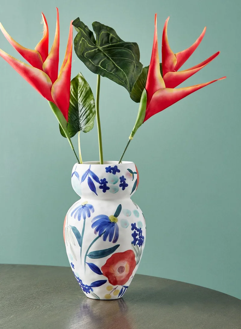 Anthropologie Home Printed Carmo Vase