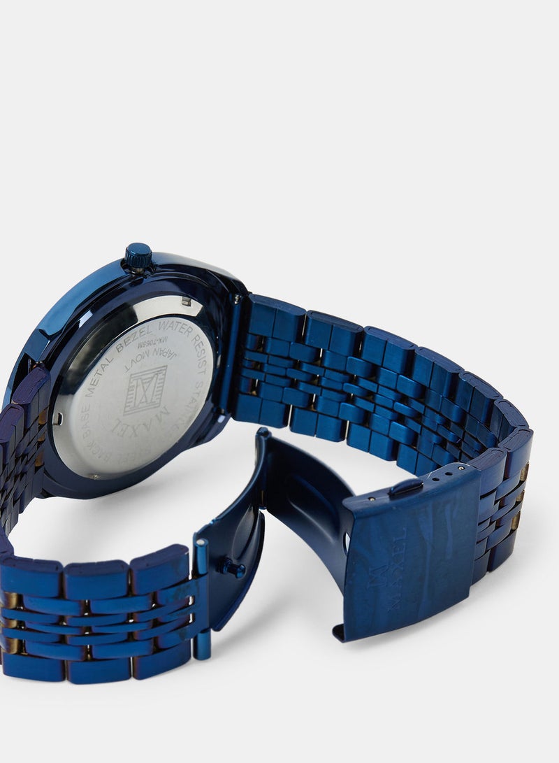 Maxel ساعة يد أنالوج مميزة للرجال من ديستار هيريتاج MX582 - 38 مم - Image 4