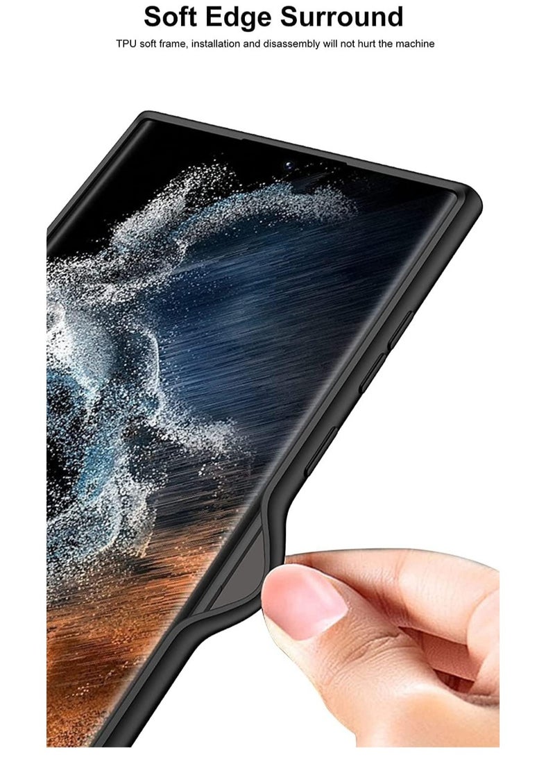 إلترازون ELTERAZONE Compatible S22 Ultra Case, Skin Touch Silicone Gel Rubber, Soft, Sleek Protection,Slim Fit Full Body Shockproof Protective Phone Cover for Samsung Galaxy S22 Ultra (6.8 Inch)(2022)(Green) - Image 5