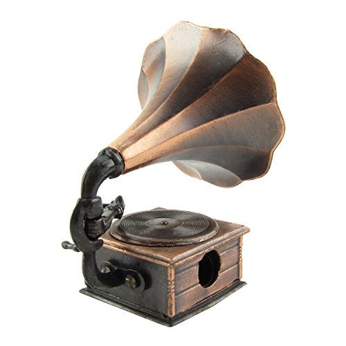 Treasure Gurus 1:12 Scale Miniature Phonograph Dollhouse Accessory Gramophone Pencil Sharpener - Image 3