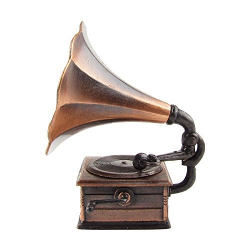 Treasure Gurus 1:12 Scale Miniature Phonograph Dollhouse Accessory Gramophone Pencil Sharpener - Image 1