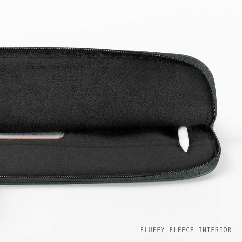 Comfyable Tablet Sleeve Compatible with iPad Air 11" M3 2025, iPad Pro 11 Inch M5 2025 & Smart/Magic Keyboard with Pencil Holder-PU Leather Bag Water-Resistant Slim Case - Midnight Green - Image 4