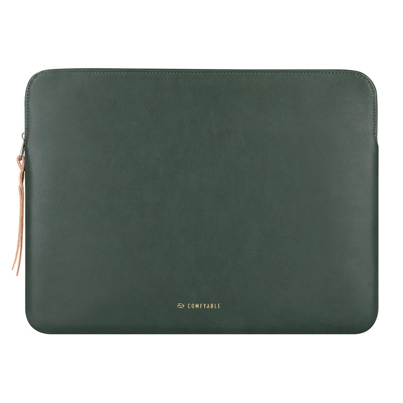 Comfyable Tablet Sleeve Compatible with iPad Air 11" M3 2025, iPad Pro 11 Inch M5 2025 & Smart/Magic Keyboard with Pencil Holder-PU Leather Bag Water-Resistant Slim Case - Midnight Green - Image 1