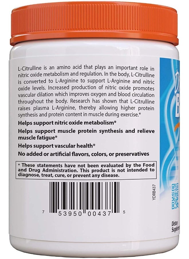 Doctor's BEST L-Citrulline Powder Helps Improve Circulation And Muscle Maintenance Non-Gmo Vegan Gluten Free Soy Free 200G  - Image 4