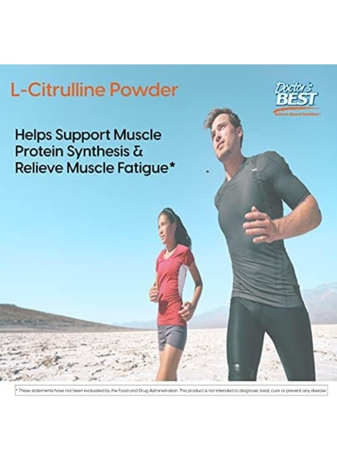 Doctor's BEST L-Citrulline Powder Helps Improve Circulation And Muscle Maintenance Non-Gmo Vegan Gluten Free Soy Free 200G  - Image 3