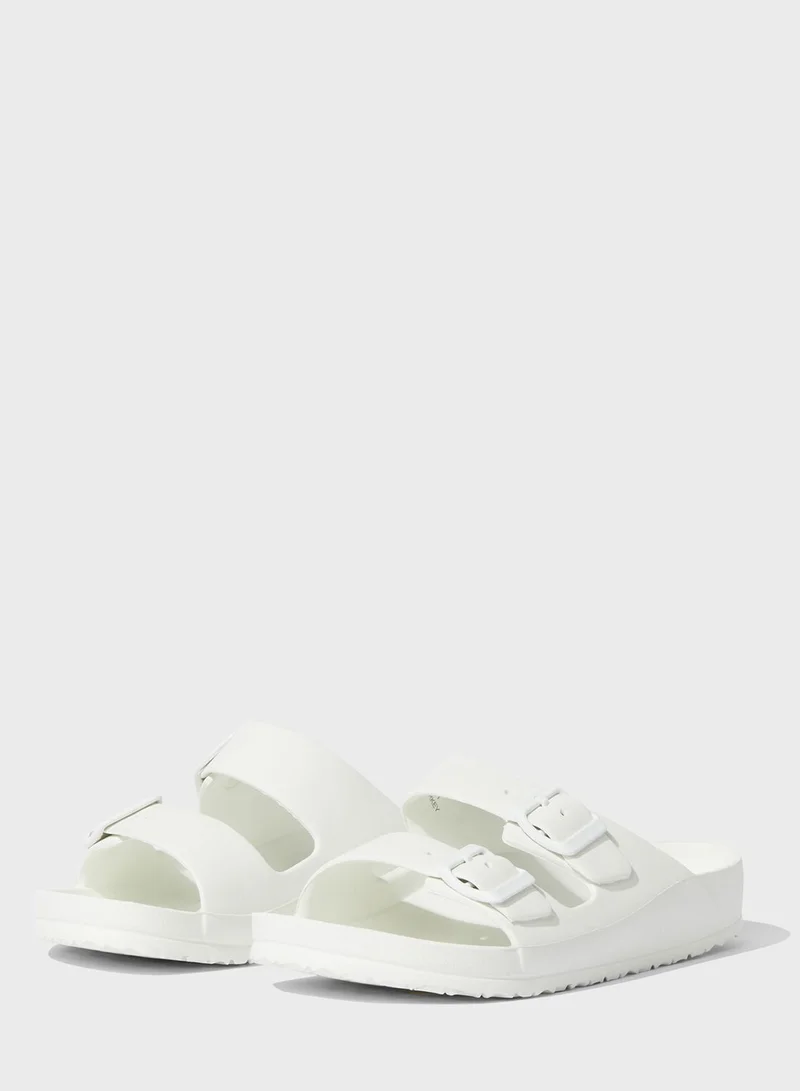 DeFacto Double Strap Wedge Sandals