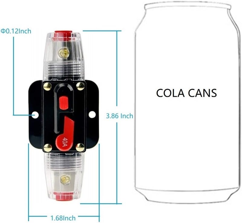 RVCAZON 150 Amp Resettable Fuse Circuit Breaker - Image 5
